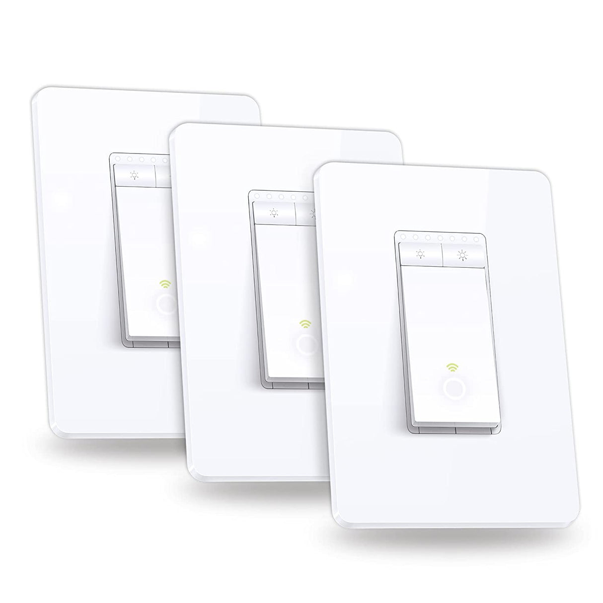 Kasa Smart Dimmer Switch HS220P3, polo único, necesita cable neutro, interruptor de luz Wi-Fi de 2,4 GHz funciona con Alexa y Google Home, certificado UL, no requiere concentrador, paquete de 3 - DIGVICE MX