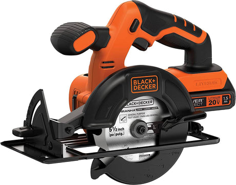 BLACK+DECKER 20V MAX* POWERCONNECT 5-1/2 pulg. Sierra circular inalámbrica (BDCCS20C) - DIGVICE MX