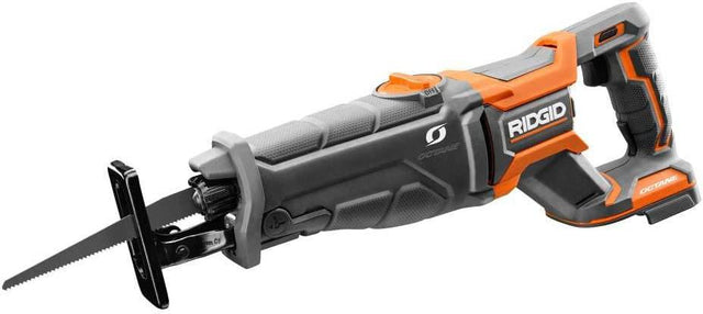 RIDGID Sierra recíproca inalámbrica sin escobillas de iones de litio OCTANE™ de 18 voltios (solo herramienta) con hoja de sierra recíproca - DIGVICE MX