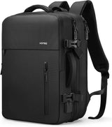 HOMIEE - Mochila de viaje 40L Mochila de transporte aprobada para vuelos, mochila grande expandible para equipaje Mochila de fin de semana Mochila de negocios resistente al agua para computadora portátil de 15.6 pulgadas