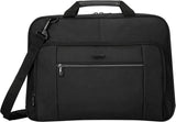 Targus - Classic Commuter Laptop Bag para portátiles de 15,6 pulgadas, diseño TSA Checkpoint-Friendly, maletín para mujeres/hombres, bolsa para ordenador y funda para portátil