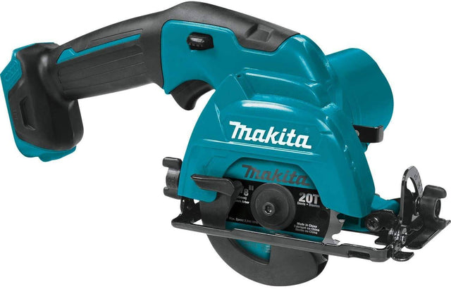 Makita SH02Z 12V Max CXT Sierra circular inalámbrica de iones de litio, 3-3/8", verde azulado - DIGVICE MX