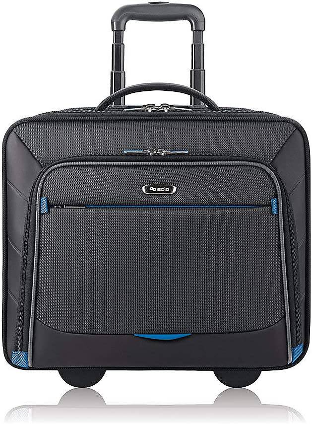 Solo - New York Active Estuche con ruedas, negro