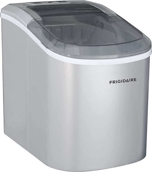 Frigidaire Máquina de hielo compacta EFIC189-Silver, 26 lb por día, plateada - DIGVICE MX