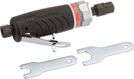 Ingersoll Rand 3107G Air Die Grinder Edge Series - 1/4", resistente, recto, empuñadura ergonómica, construcción de rodamiento de bolas, herramienta liviana, negro - DIGVICE MX