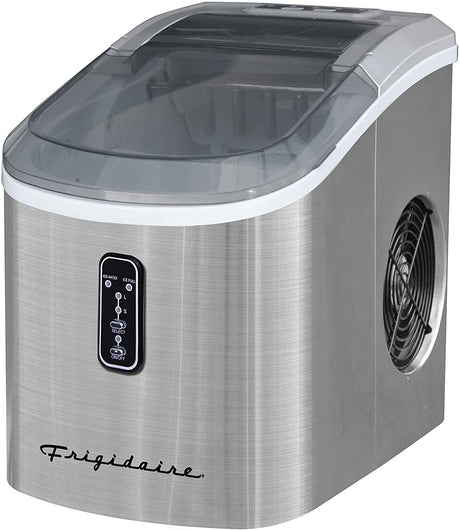 Frigidaire EFIC103-AMZ-SC Encimera para hacer cubos de hielo de gran tamaño, acero inoxidable, función de autolimpieza, resistente, inoxidable - DIGVICE MX