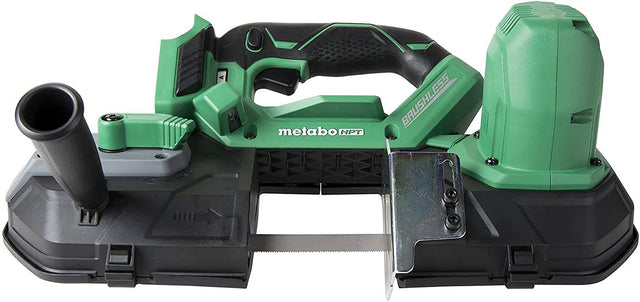 Sierra de cinta inalámbrica Metabo HPT 18V MultiVolt | Solo herramienta, sin batería | Motor sin escobillas | Capacidad de corte de 3-1/4 pulgadas CB18DBLQ4 - DIGVICE MX