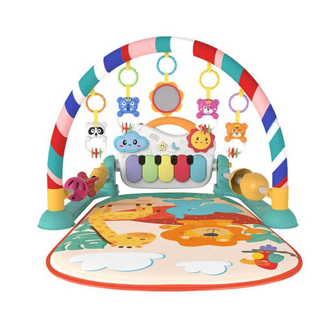 Eners Baby Gyms Play Mats Centro de actividades musicales Kick & Play Piano Gym Tummy Time Colchoneta acolchada para recién nacidos (verde) - DIGVICE MX