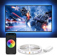 Govee TV LED Backlights, App Control TV LED Light Strip, 7 modos de escena y modo DIY, 6.56FT Fácil instalación USB TV LED Backlights para televisores de 40-60 pulgadas - DIGVICE MX