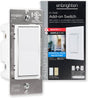 Enbrighten Interruptor de complemento QuickFit y SimpleWire, paleta de pared, Z-Wave ZigBee Control de iluminación inteligente inalámbrico, última versión, no un interruptor estándar, 46199 - DIGVICE MX