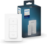 Philips Hue v2 Smart Dimmer Switch and Remote, sin instalación, Smart Home, exclusivamente para Philips Hue Smart Lights (versión 2021), blanco - DIGVICE MX