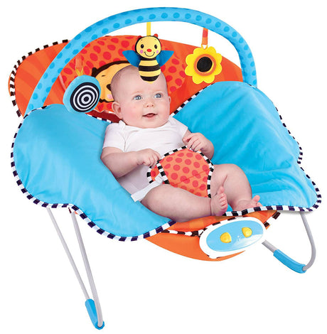 Sassy Cuddle Bug Bouncer, Whimsical Bumble Bee Mecedora para Bebes - DIGVICE MX