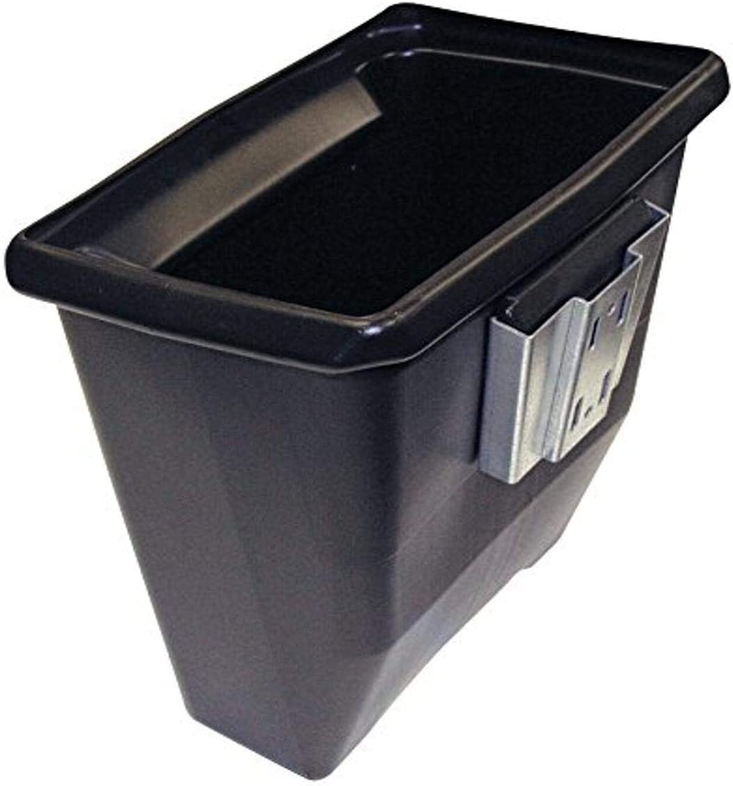 Carrand 94101 Cubo de escobilla de goma con soporte, 1 galón, negro