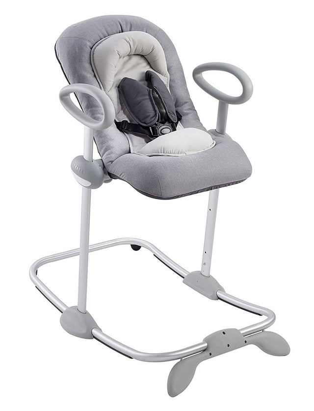 BEABA Up & Down Portable Baby Rocker, 4 niveles de altura + 3 posiciones reclinables con 1 clic, balancín de altura de sofá y mesa, - DIGVICE MX