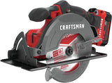 Kit de sierra circular inalámbrica CRAFTSMAN V20* de 6-1/2 pulgadas (CMCS500M1) - DIGVICE MX