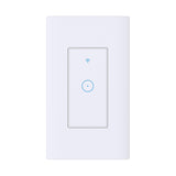 SLOSON Interruptores WiFi inteligentes para luces en la pared 2,4 Ghz 1 vía Compatible con Alexa, Google Home e IFTTT, necesita cable neutro, no requiere concentrador - DIGVICE MX