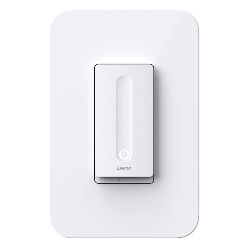 meross Interruptor de atenuación inteligente, interruptor de luz WiFi de un  solo polo funciona con Apple HomeKit, Alexa, control remoto y de voz
