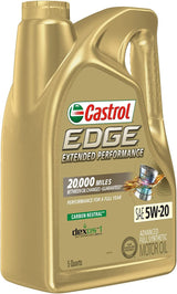 Aceite Castrol Edge Sintético Rendimiento Extendido 5W20 5qts