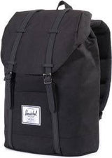 Herschel Retreat - Mochila, Negro/Negro, Clásica 19.5L