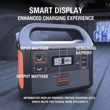 Jackery Portable Power Station Explorer 160, 167Wh Generador solar de batería de litio (panel solar opcional) Fuente de alimentación de respaldo con 110V/100W (pico 150W) Salida de CA para exteriores Camping Pesca Emergencia - DIGVICE MX