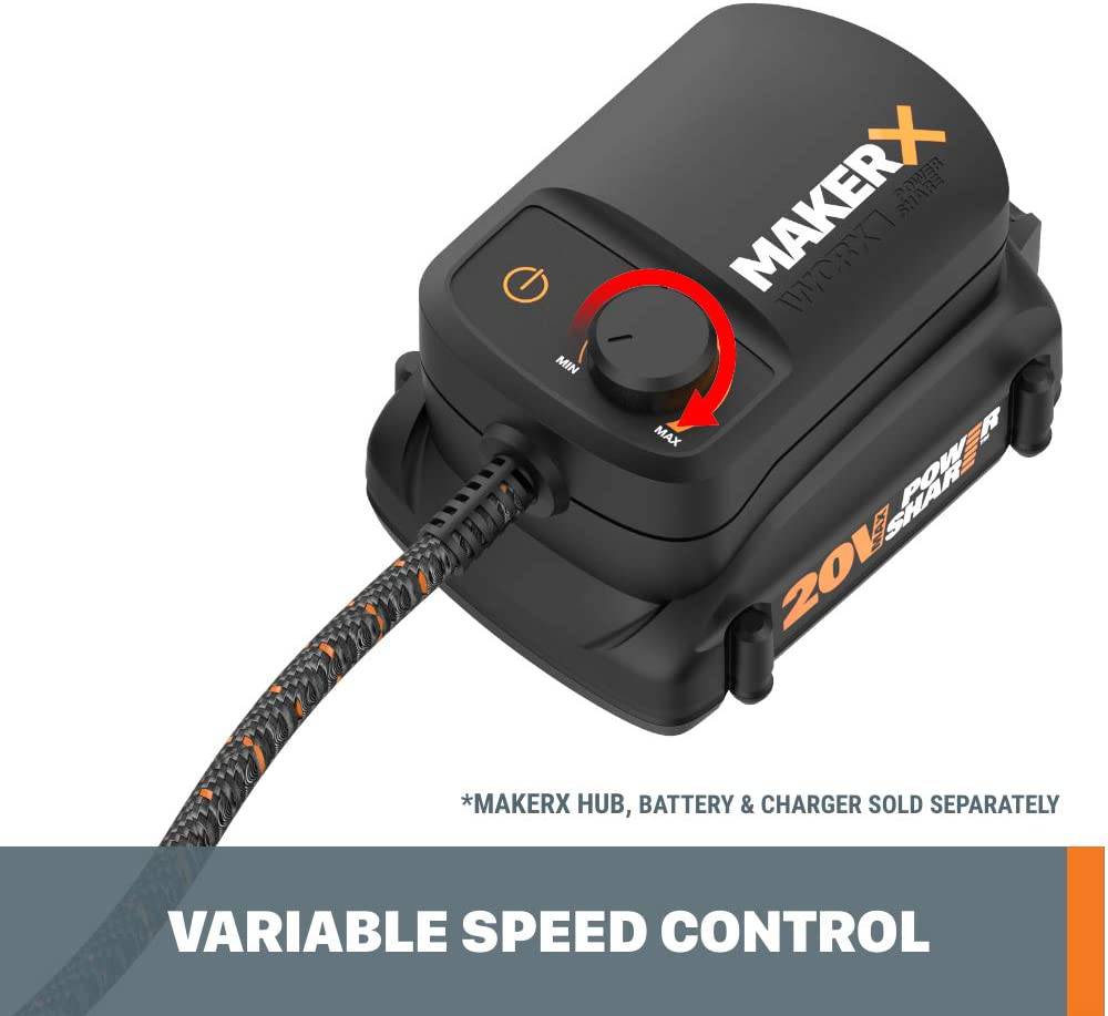 Amoladora angular Worx MAKERX WX741L.9 20V (solo herramienta) - DIGVICE MX
