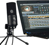 FIFINE Micrófono USB, de grabación de condensador de metal para computadora portátil MAC o Windows Cardioid Studio Grabación de voces, voz en off, transmisión de transmisión y videos de YouTube-K669B