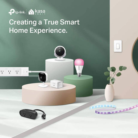 Bombillas inteligentes Kasa que funcionan con Alexa y Google Home, bombilla LED inteligente regulable, A19, 9 W, 800 lúmenes, blanco suave (2700 K), CRI≥90, WiFi 2,4 Ghz solamente, no requiere concentrador, paquete de 4 (KL110P4) - DIGVICE MX