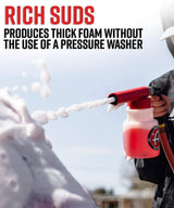Adam's Premium Pistola de espuma para lavado de autos para manguera de –  Digvice