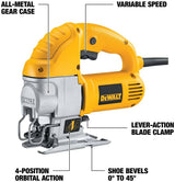 Sierra caladora DEWALT, manija superior, 5.5 amperios, con cable (DW317K) - DIGVICE MX