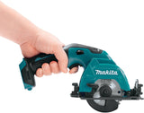 Makita SH02Z 12V Max CXT Sierra circular inalámbrica de iones de litio, 3-3/8", verde azulado - DIGVICE MX