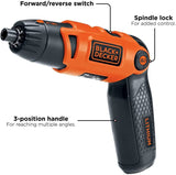 Destornillador inalámbrico BLACK+DECKER con mango pivotante, 3,6 V (Li2000) - DIGVICE MX