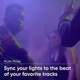 Wyze Light Strip Pro, tira de luces LED WiFi de 16.4 pies, control de segmento multicolor, 16 millones de colores RGB con control de aplicaciones y sincronización con música, funciona con Alexa y Google - DIGVICE MX