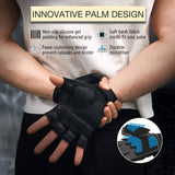 Atercel  - Guantes de entrenamiento para hombres y mujeres, guantes de ejercicio para levantamiento de pesas, ciclismo, gimnasio, entrenamiento, transpirables y ajustados