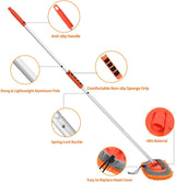 Lsyomne - Cepillo de lavado de autos de 62 pulgadas con mango largo para lavado de autos, manopla de microfibra de chenilla, kits de limpieza de cepillos de lavado de autos,