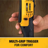 DEWALT 20V MAX* Taladro de ángulo recto, inalámbrico, solo herramienta (DCD740B) - DIGVICE MX