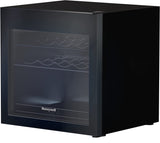 HONEYWELL - Refrigerador enfriador de vino de compresor de 14 botellas, bodega compacta para vino tinto, blanco, champán o vino espumoso, control de temperatura digital, puerta de vidrio - DIGVICE MX