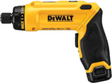 Kit de destornillador inalámbrico DEWALT 8V MAX, giroscópico, 2 baterías, eléctrico (DCF680N2) - DIGVICE MX