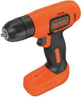 BLACK+DECKER 8V MAX Taladro/destornillador inalámbrico (BDCD8C) y juego de brocas, 10 piezas (15557) - DIGVICE MX