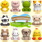 Aigybobo - Juguetes de aprendizaje para niños pequeños, 20 piezas de animales de granja Juguetes Montessori- B0B46BN89X