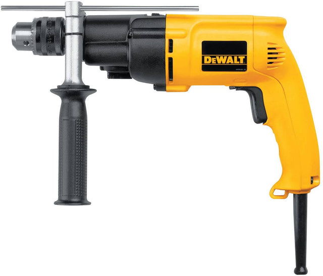 Taladro percutor DEWALT, 1/2 pulgada, 7,8 amperios, rango doble (DW505) - DIGVICE MX