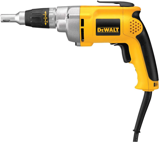 DEWALT Pistola atornilladora para paneles de yeso, reversible de velocidad variable, 6.5 amperios (DW276) - DIGVICE MX