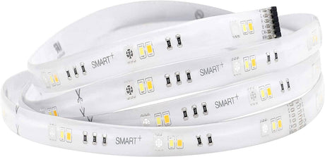 SYLVANIA Smart LED WiFi tira de luz a todo color, 6.5 pies, regulable, compatible con Alexa y Google Home solamente, 1 paquete (75704) - DIGVICE MX