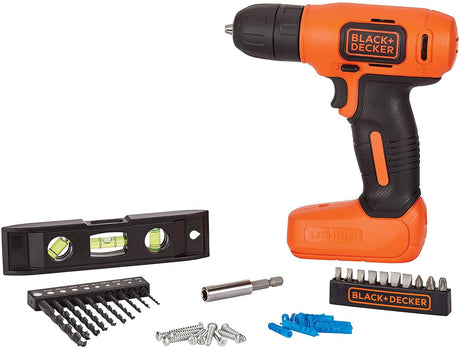 BLACK+DECKER 8V MAX Kit de herramientas para el hogar, 43 piezas (BDCD8HDPK) - DIGVICE MX