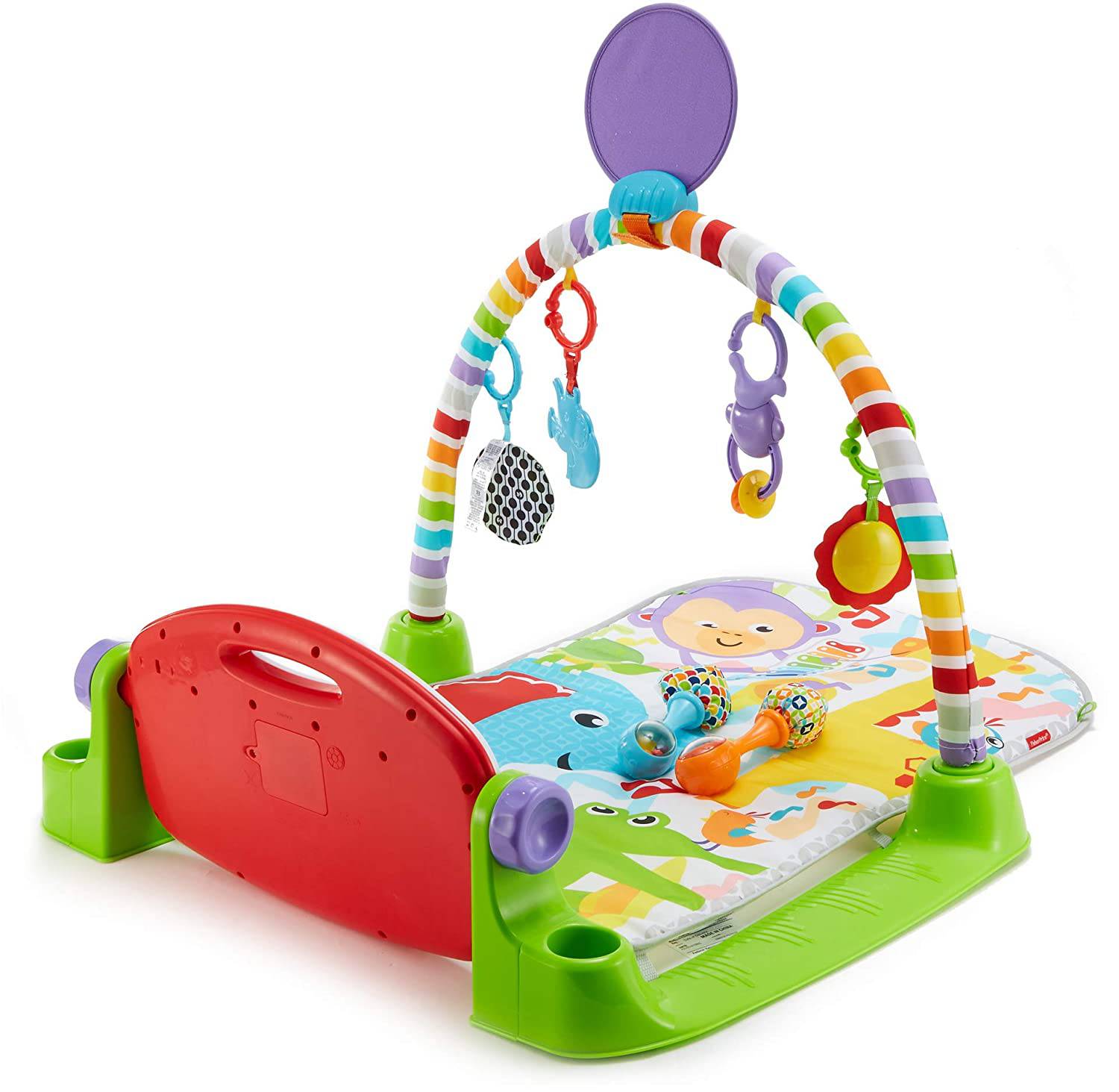 Fisher price Deluxe Kick Play Piano Gimnasio Maracas