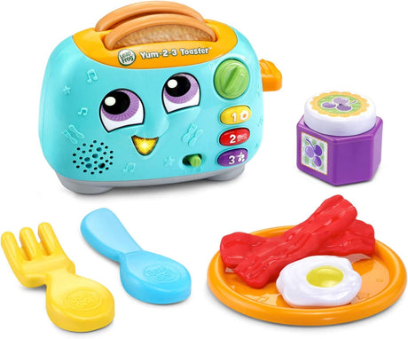 LeapFrog Tostadora Yum-2-3, verde azulado - 80-609800