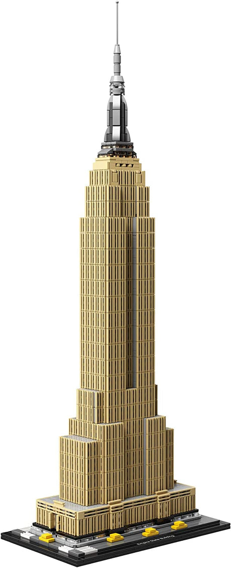 LEGO Architecture Empire State Building 21046 New York City Skyline Architecture Model Kit para adultos y niños, Build It Yourself Model Skyscraper (1767 piezas)