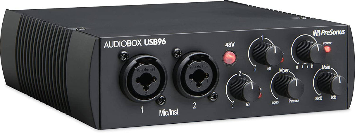 PreSonus AudioBox USB 96 Edición 25 Aniversario con Studio One Artist y software de grabación DAW Ableton Live Lite