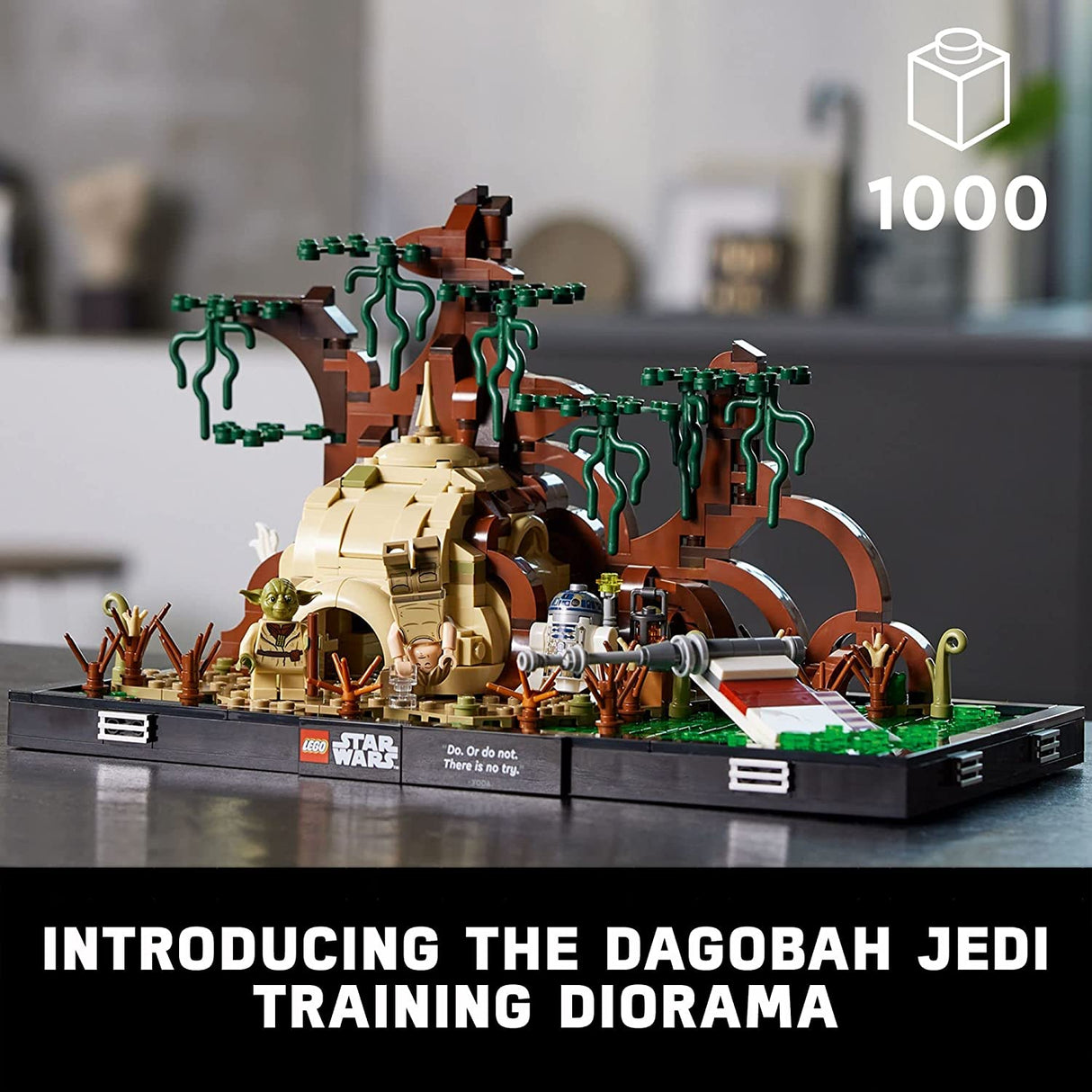 Maqueta para Construir Diorama: Entrenamiento Jedi en Dagobah con