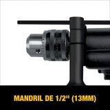 Taladro percutor DEWALT, 1/2 pulgada, 7,8 amperios, rango doble (DW505) - DIGVICE MX