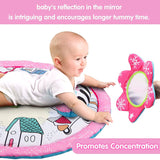 Amagoing Baby Gym Play Mat, Gimnasio de actividades para bebés 4 en 1 con 6 juguetes desmontables y hoyo de pelota para el descubrimiento del desarrollo de habilidades motoras y sensoriales de los niños pequeños, para bebés de 0 a 12 meses - DIGVICE MX